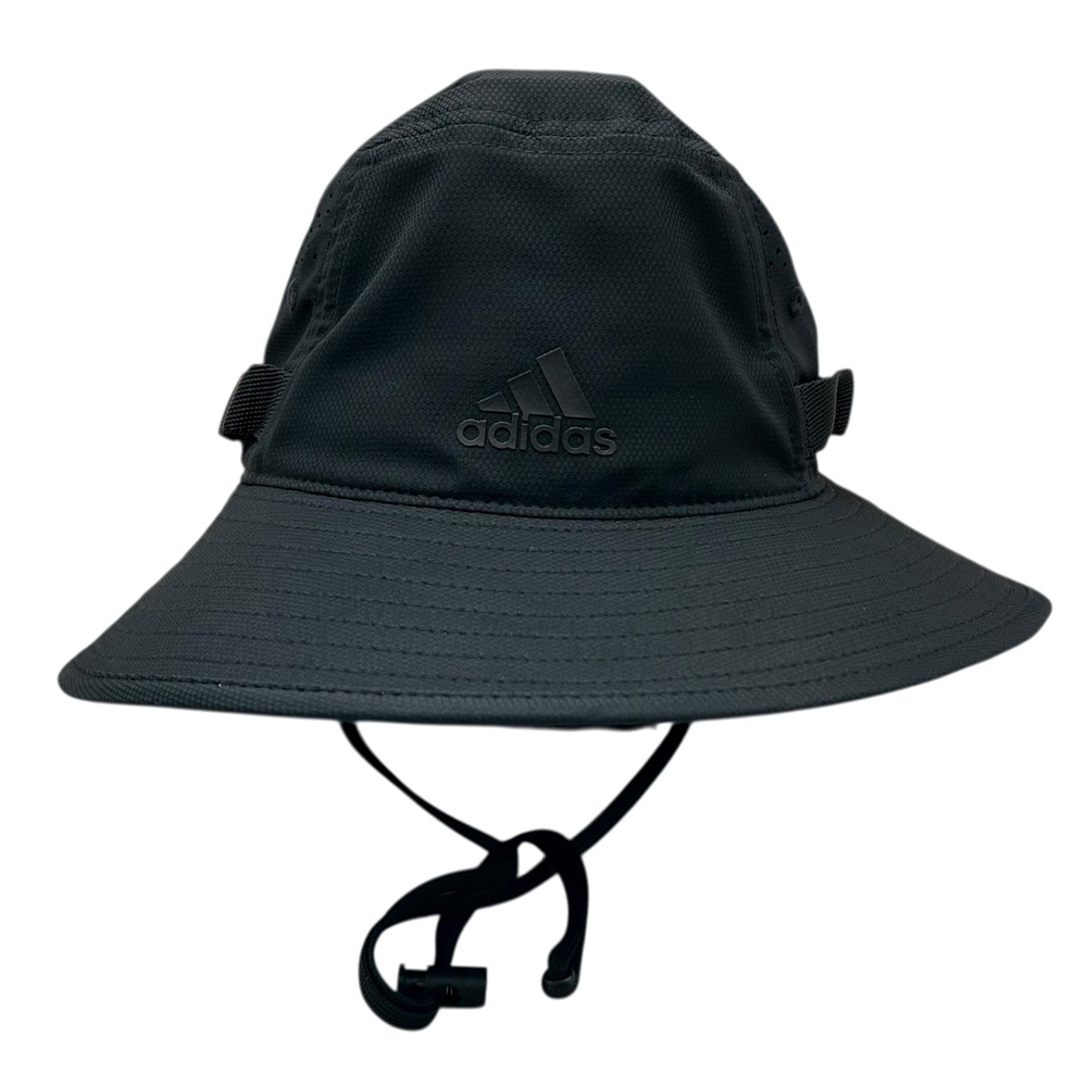 Adidas Men's Victory Bucket Hat Size S/M Black Outdoor Cap‎ UV Sun Protection 50